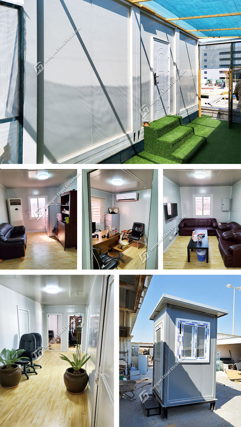 Bahrain Flat Pack Container office and prefab guard house&hut